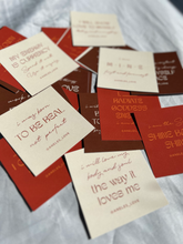 Load image into Gallery viewer, Self - Love Affirmation Cards